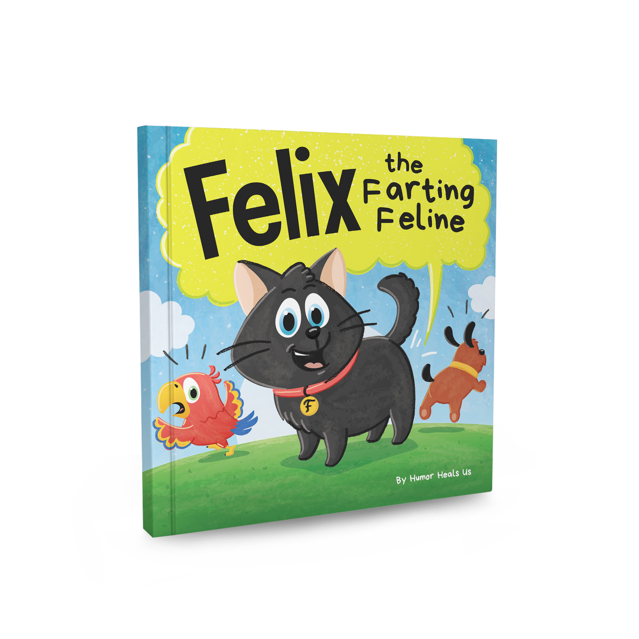 Paperback Book Humor Felix the Farting Feline Paperback Book – Humor Heals Us