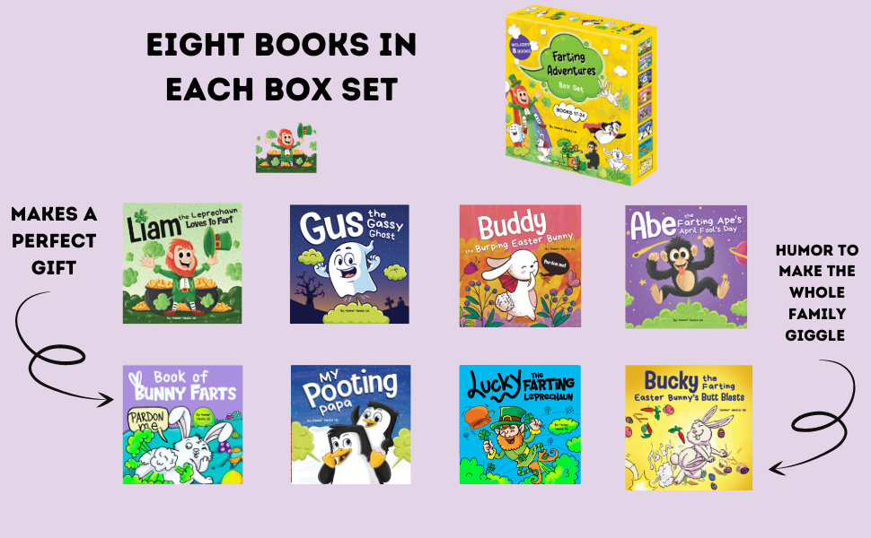 Humor Heals Us Farting Adventures Box Set (Books 17-24)