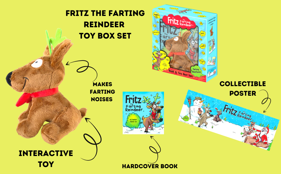 Farting reindeer hotsell toy homebase